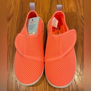 Cat & Jack Teddy Toddler Water Shoes Pink Mesh Slip-on Size L9/10  NWT